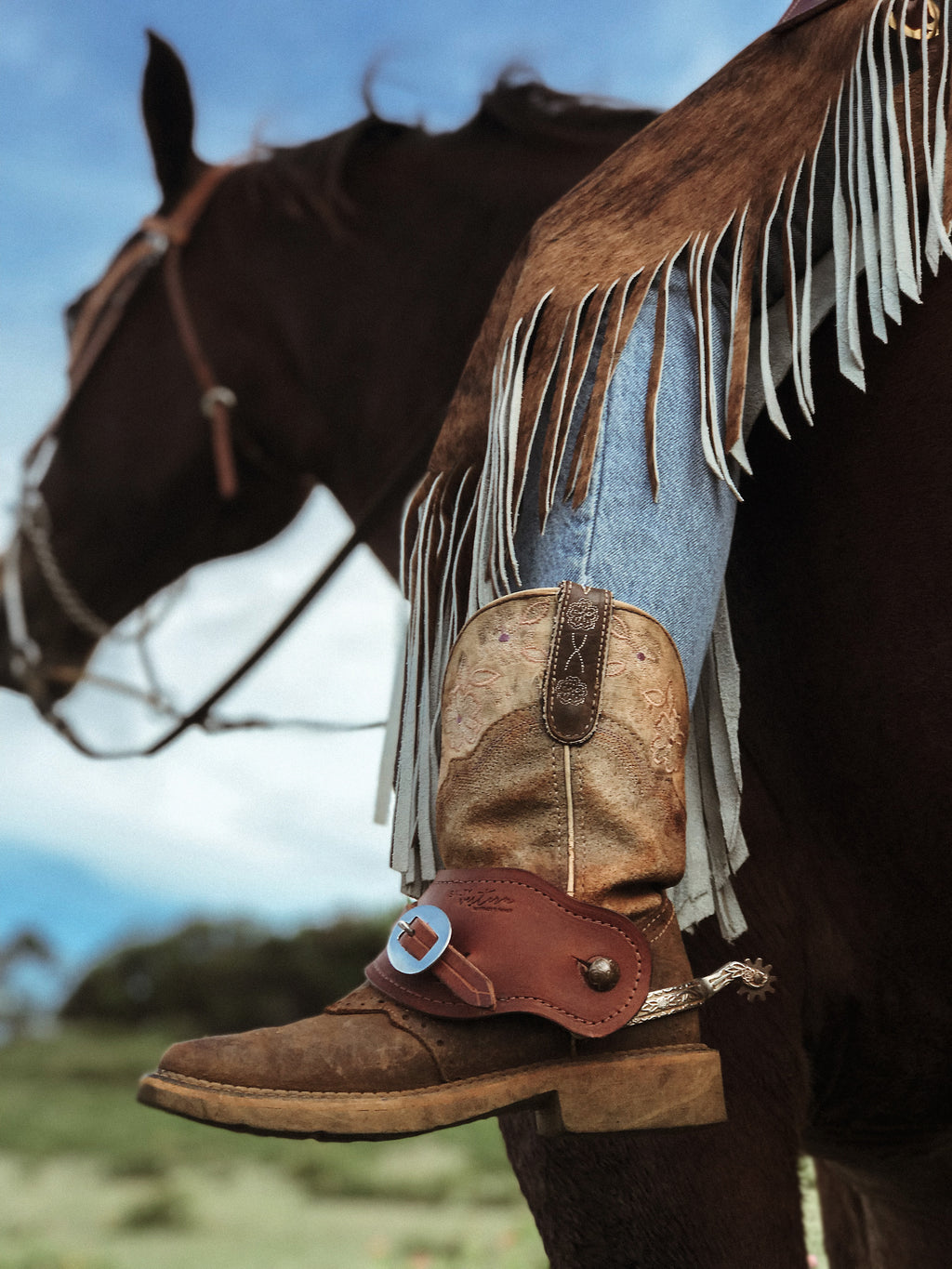Stay On Spur Straps